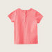 Juniors Flamingo Print T-shirt with Round Neck and Short Sleeves-Shirts-thumbnail-2