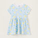 Juniors Lemon Print Dress with Round Neck and Press Button Closure-Dresses%2C Gowns and Frocks-thumbnail-0