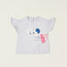 Juniors Printed T-shirt and Shorts Set-Clothes Sets-thumbnail-1