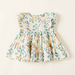 Juniors All-Over Print Tiered Dress with Cap Sleeves and Frill Detail-Dresses%2C Gowns and Frocks-thumbnail-0
