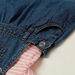 Juniors Striped Short Sleeves T-shirt with Textured Pinafore Set-Clothes Sets-thumbnail-4
