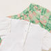 Juniors Floral Print Round Neck T-shirt and Skirt Set-Clothes Sets-thumbnail-4
