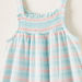 Juniors Striped Sleeveless Romper with Smocking Detail-Rompers%2C Dungarees and Jumpsuits-thumbnail-1