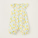 Juniors Lemon Print Romper with Short Sleeves-Rompers%2C Dungarees and Jumpsuits-thumbnail-3