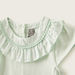 Giggles Solid Top with Cap Sleeves and Ruffle Detail-Blouses-thumbnail-1