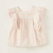 Giggles Striped Top with Ruffle Detail-Blouses-thumbnail-0