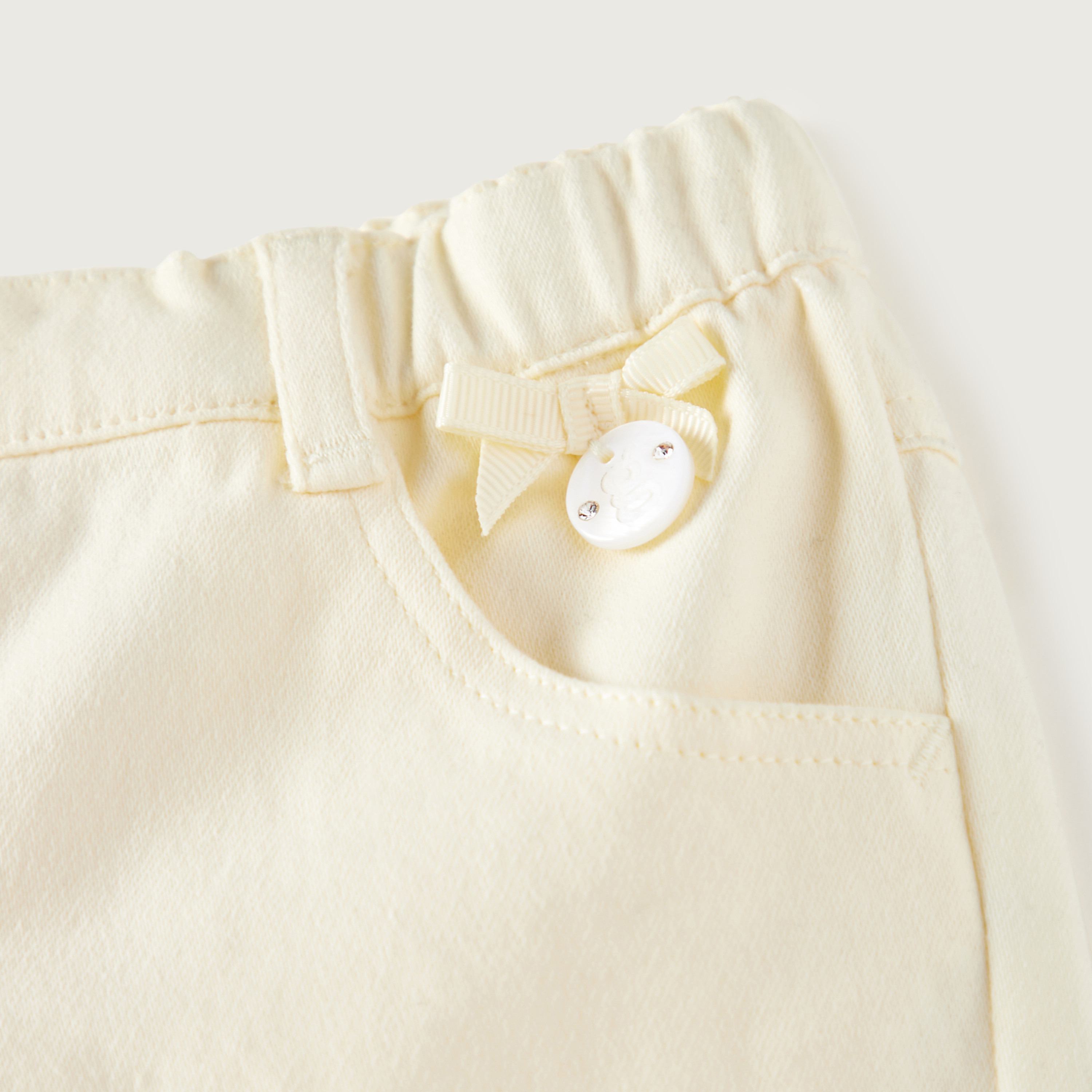 بنطلون سادة بحمالات من جيجلز-baby-girls-clothing-bottoms-trousers-image-2