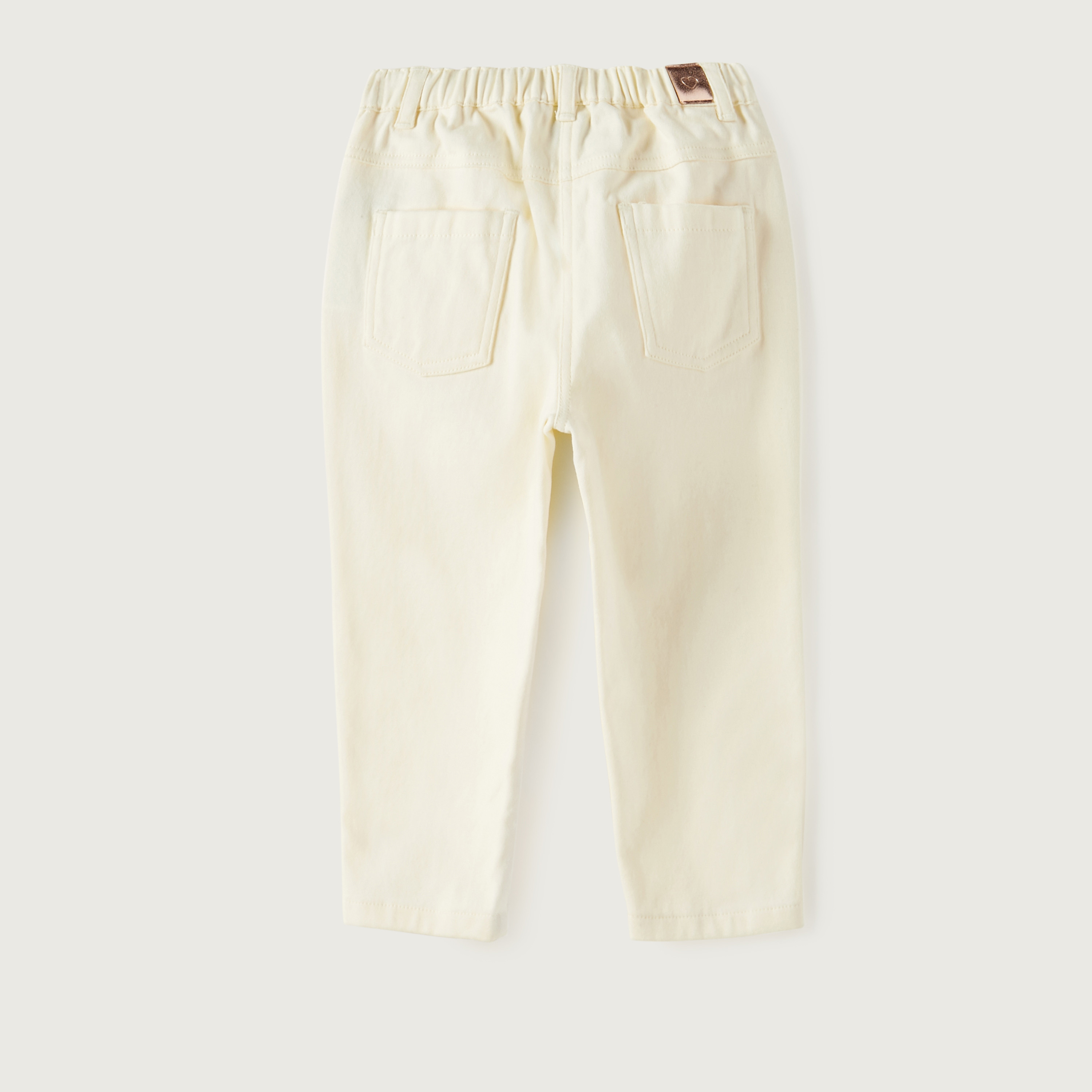 بنطلون سادة بحمالات من جيجلز-baby-girls-clothing-bottoms-trousers-image-3
