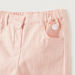 Giggles Solid Twill Pants with Pockets-Pants-thumbnail-1