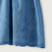 Giggles Round Neck Chambray Dress with Frilly Yoke-Dresses%2C Gowns and Frocks-thumbnail-2