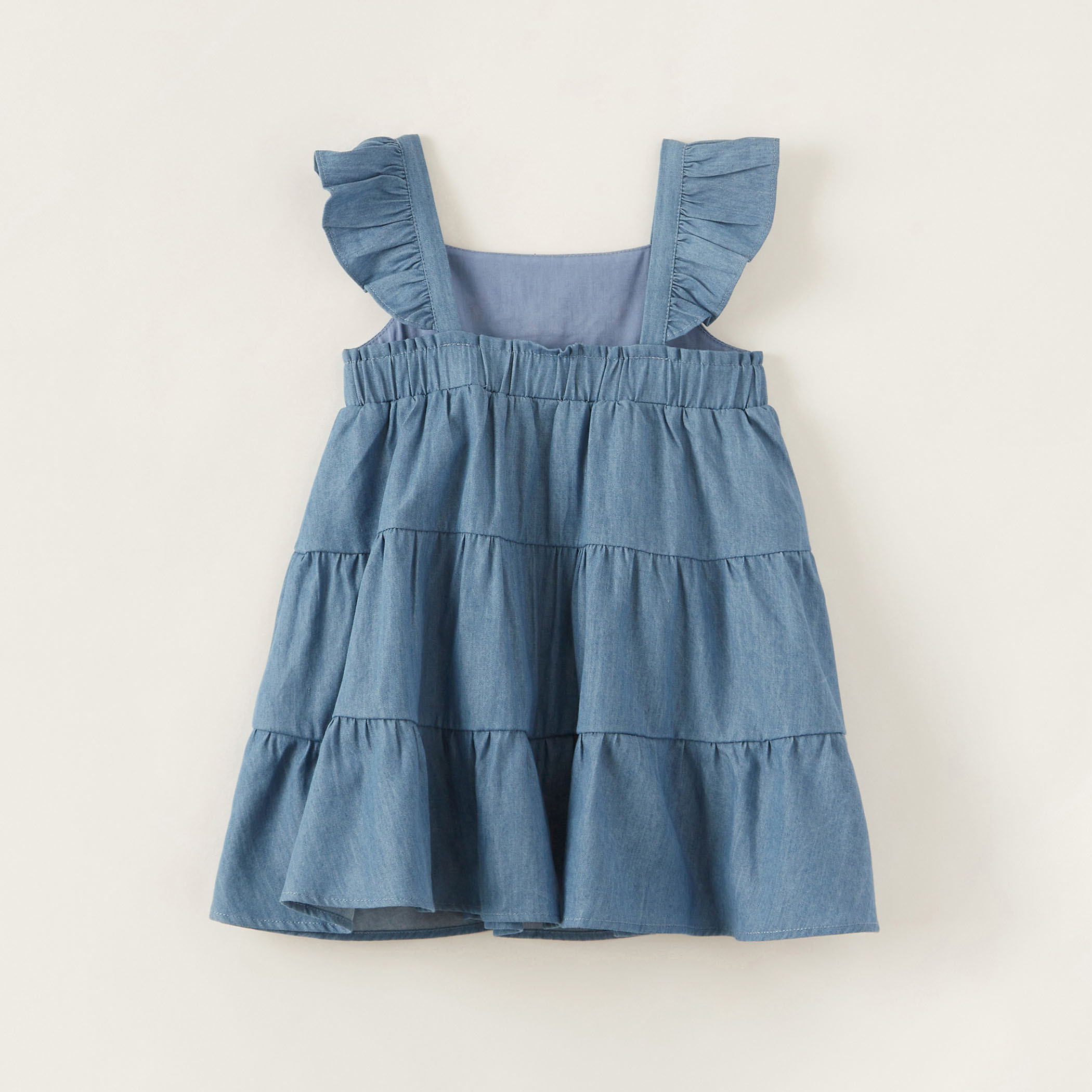 Giggles Floral Embroidered Sleeveless Tiered Dress-baby-girls-clothing-dressesandjumpsuits-image-3