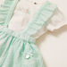 Giggles Embroidered T-shirt and Textured Pinafore Set-Clothes Sets-thumbnail-3