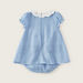Giggles Scallop Collar Romper Dress with Short Sleeves-Rompers%2C Dungarees and Jumpsuits-thumbnail-3