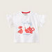 Lee Cooper Graphic Print T-shirt with Round Neck and Short Sleeves-T Shirts-thumbnail-0