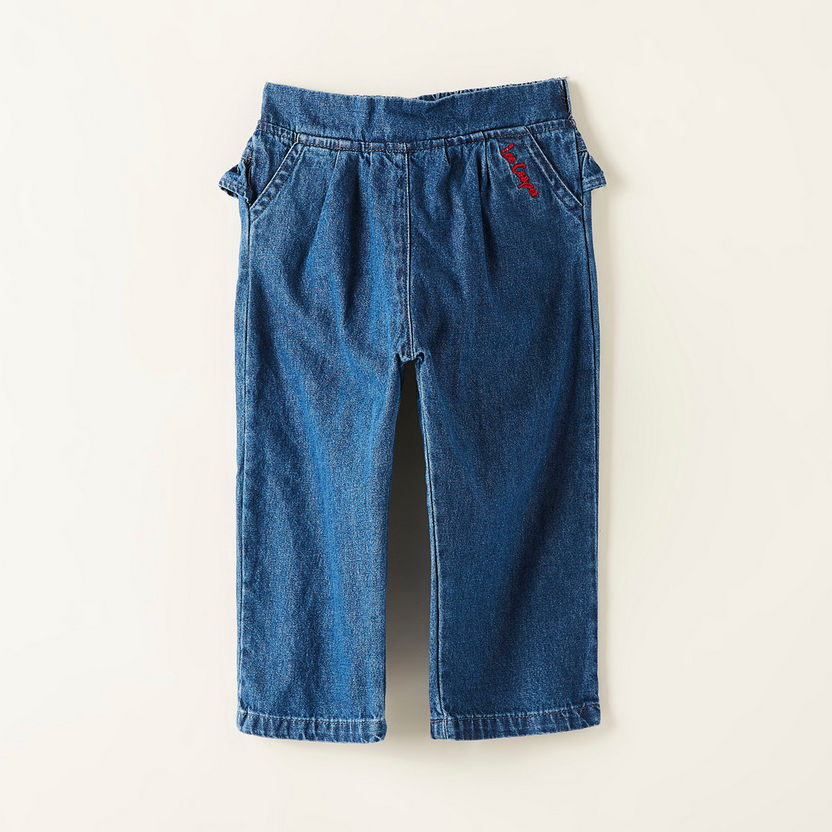Lee Cooper Textured Jeans with Pocket Detail-Jeans-image-0