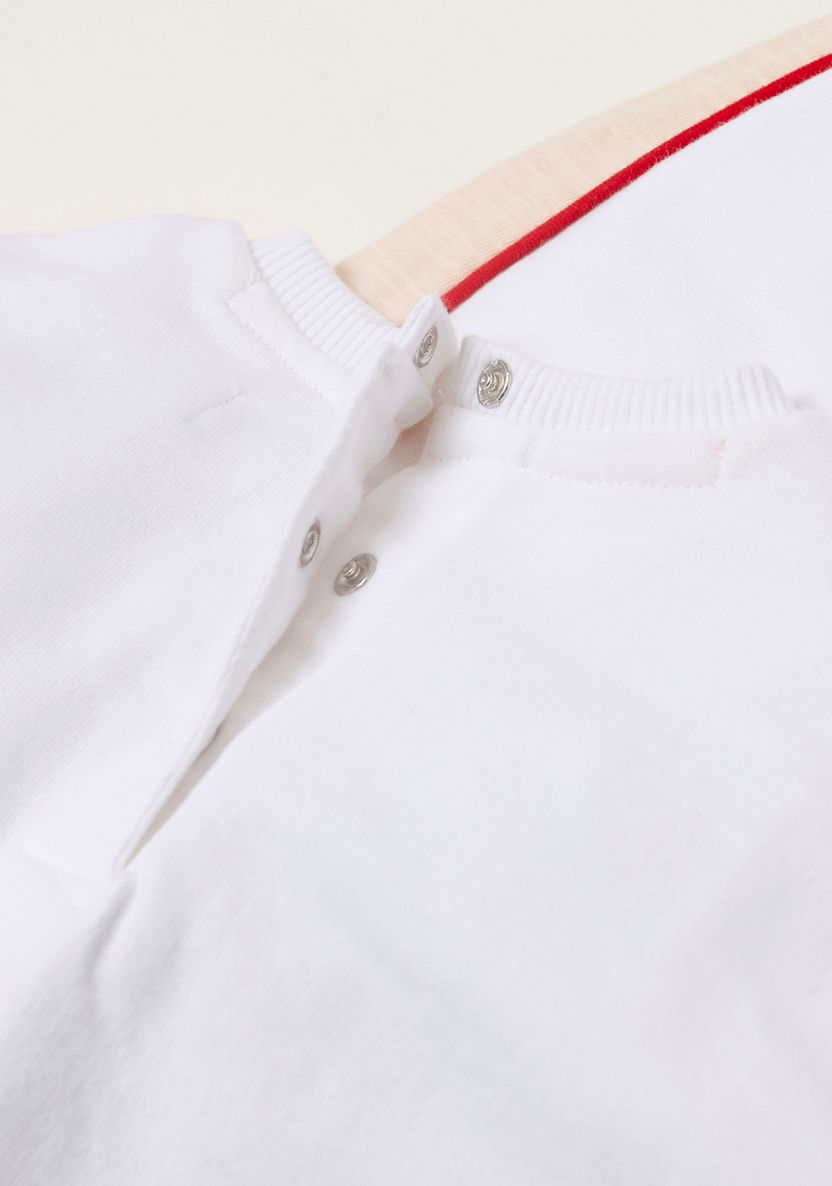 Lee Cooper Graphic Print Sweatshirt with Stripe Detail Jog Pants Set-Clothes Sets-image-4