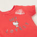 Hello Kitty Graphic Print T-shirt with Short Sleeves - Set of 2-T Shirts-thumbnail-4