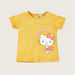 Hello Kitty Print T-shirt with Short Sleeves - Pack of 2-T Shirts-thumbnail-2