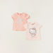 Juniors Hello Kitty Round Neck T-shirt - Set of 2-T Shirts-thumbnail-0