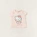 Juniors Hello Kitty Round Neck T-shirt - Set of 2-T Shirts-thumbnail-1