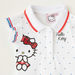 Hello Kitty Print Polo Dress with Cap Sleeves-Dresses%2C Gowns and Frocks-thumbnail-1