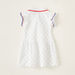 Hello Kitty Print Polo Dress with Cap Sleeves-Dresses%2C Gowns and Frocks-thumbnail-3