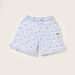 Hello Kitty Print T-shirt and Shorts Set-Clothes Sets-thumbnail-4