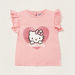 Sanrio Hello Kitty Print T-shirt and Shorts Set-Clothes Sets-thumbnail-1
