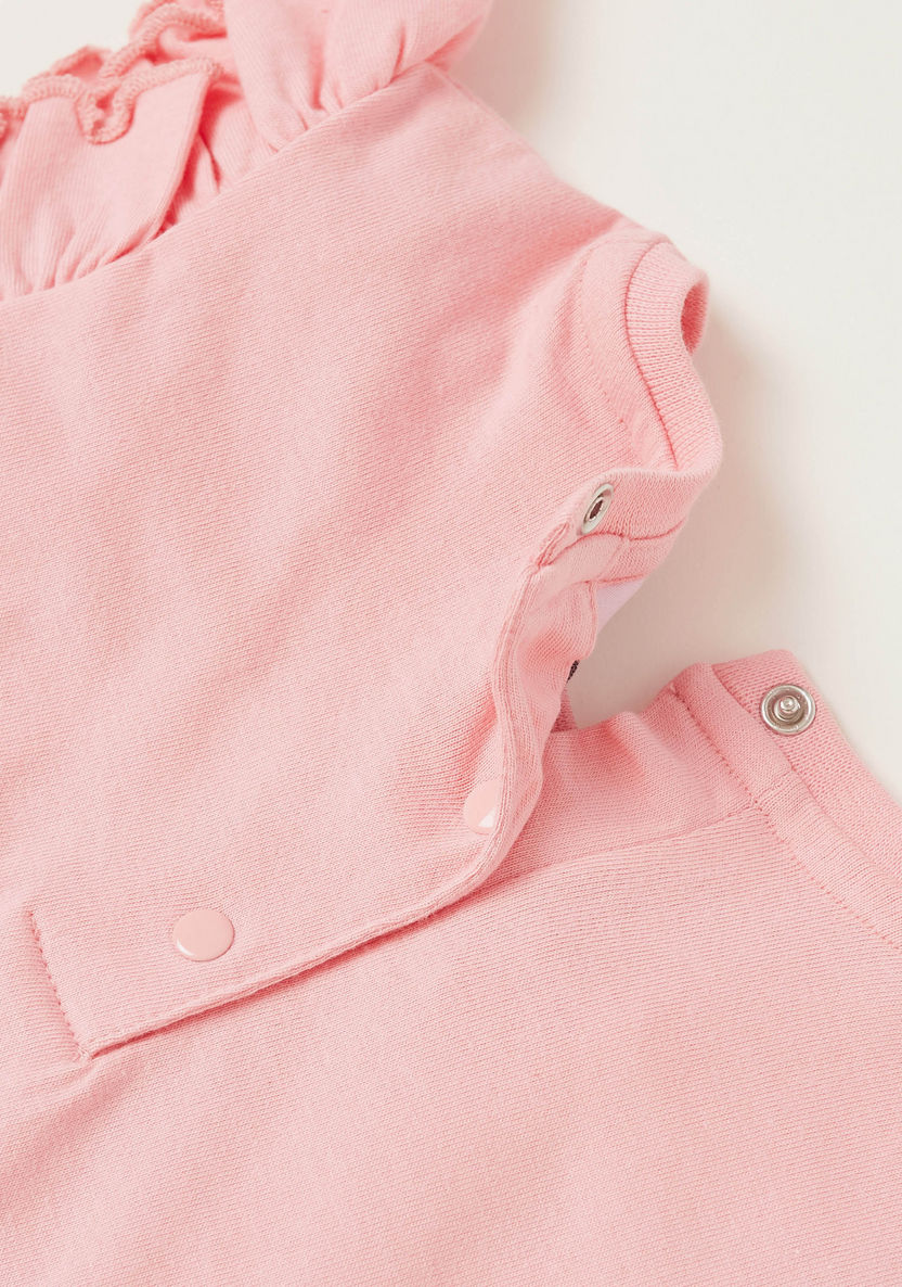 Sanrio Hello Kitty Print T-shirt and Shorts Set-Clothes Sets-image-5