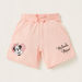 Disney Minnie Mouse Print T-shirt and Shorts Set-Clothes Sets-thumbnail-2