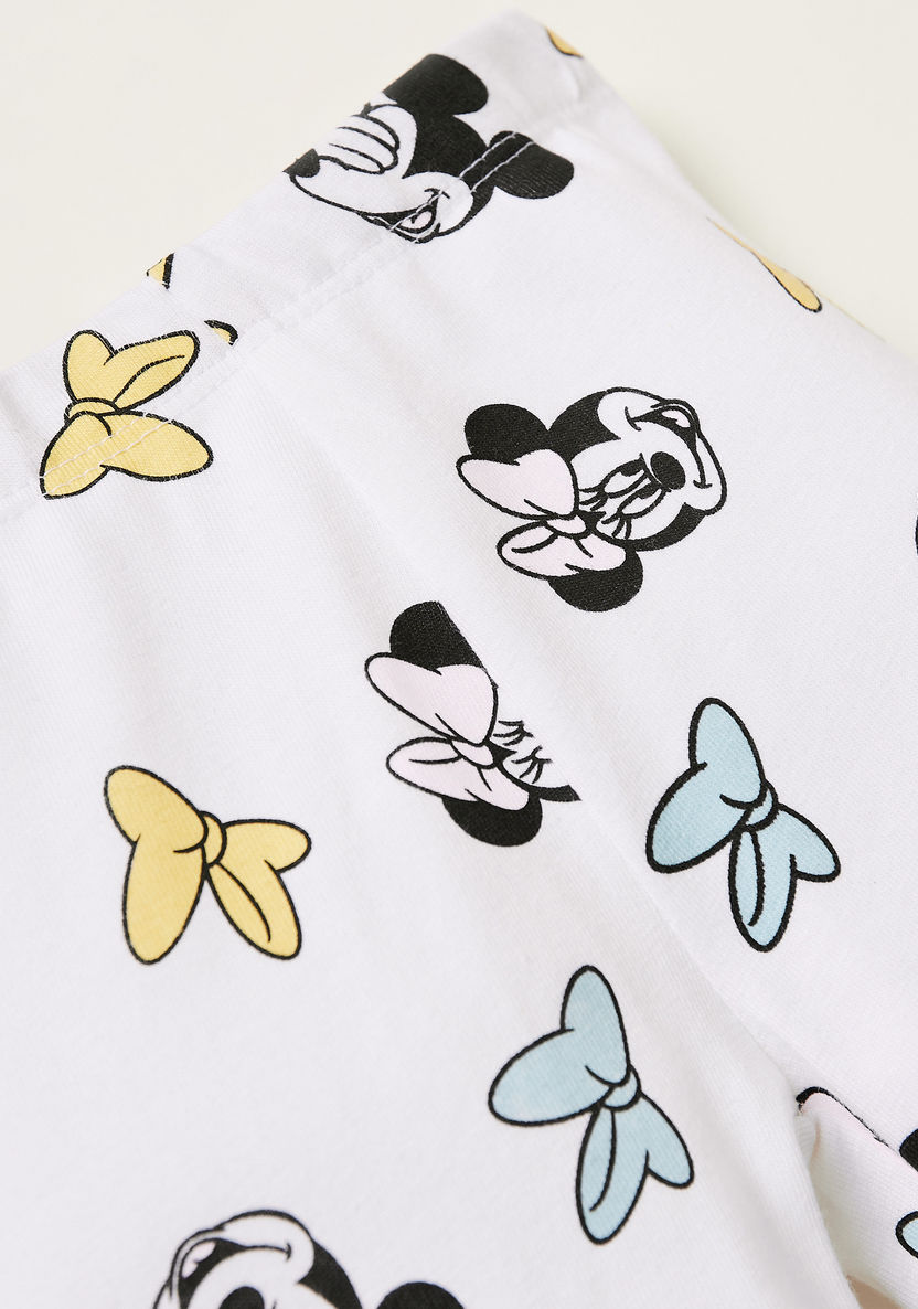 Disney Minnie Mouse Print Tunic with All-Over Print Leggings Set-Clothes Sets-image-3