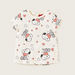 Snoopy Print T-shirt with Short Sleeves - Pack of 2-T Shirts-thumbnail-2