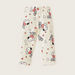 Snoopy Print Leggings with Elasticised Waistband - Pack of 2-Leggings-thumbnail-2