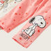Snoopy Print Leggings with Elasticised Waistband - Pack of 2-Leggings-thumbnail-4