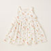 Floral Print Sleeveless Dress and Bloomer Set-Dresses%2C Gowns and Frocks-thumbnail-1