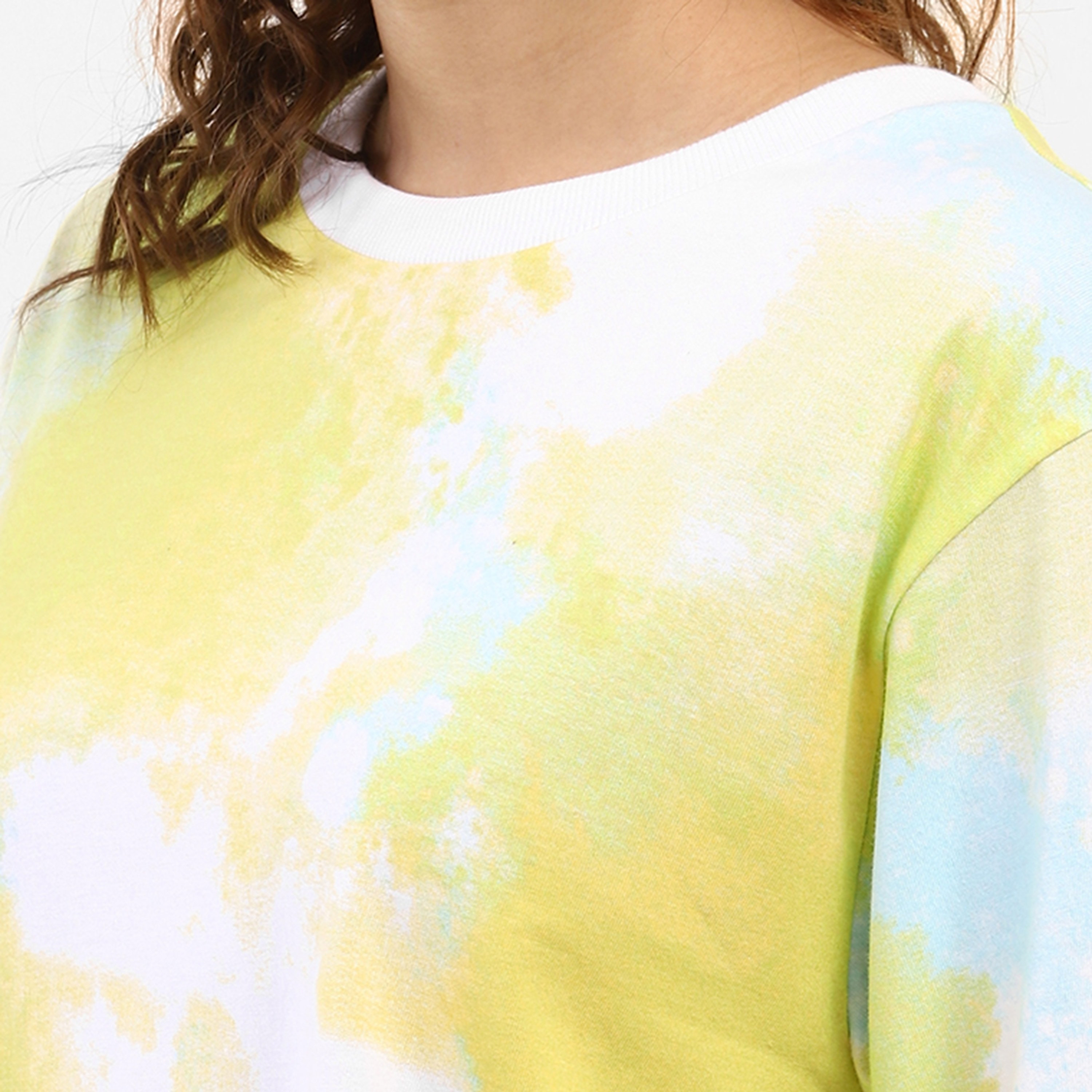 Levi's Printed Round Neck Short Sleeves Women's T-Shirt-women-clothing-tshirts-image-2