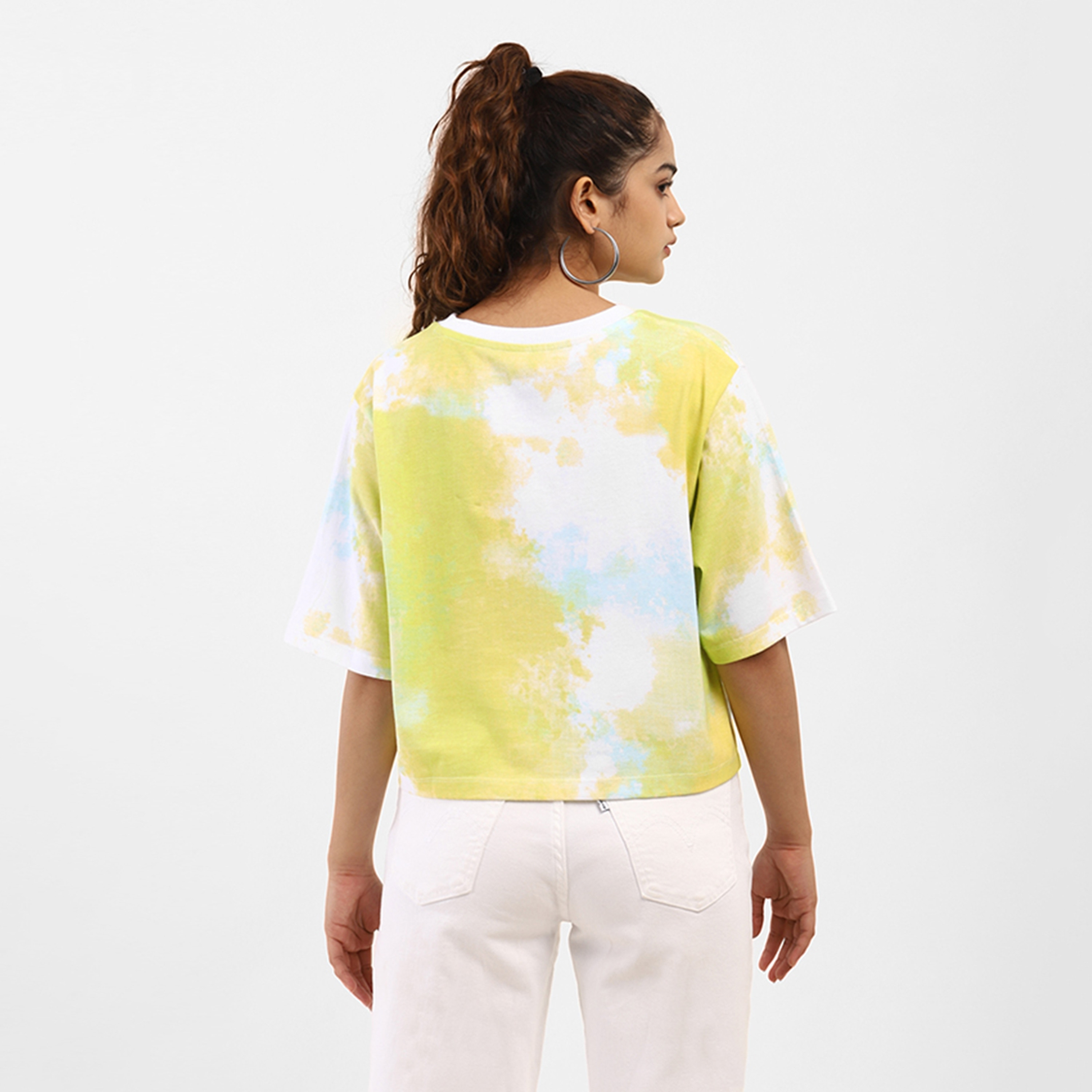 Levi's Printed Round Neck Short Sleeves Women's T-Shirt-women-clothing-tshirts-image-3