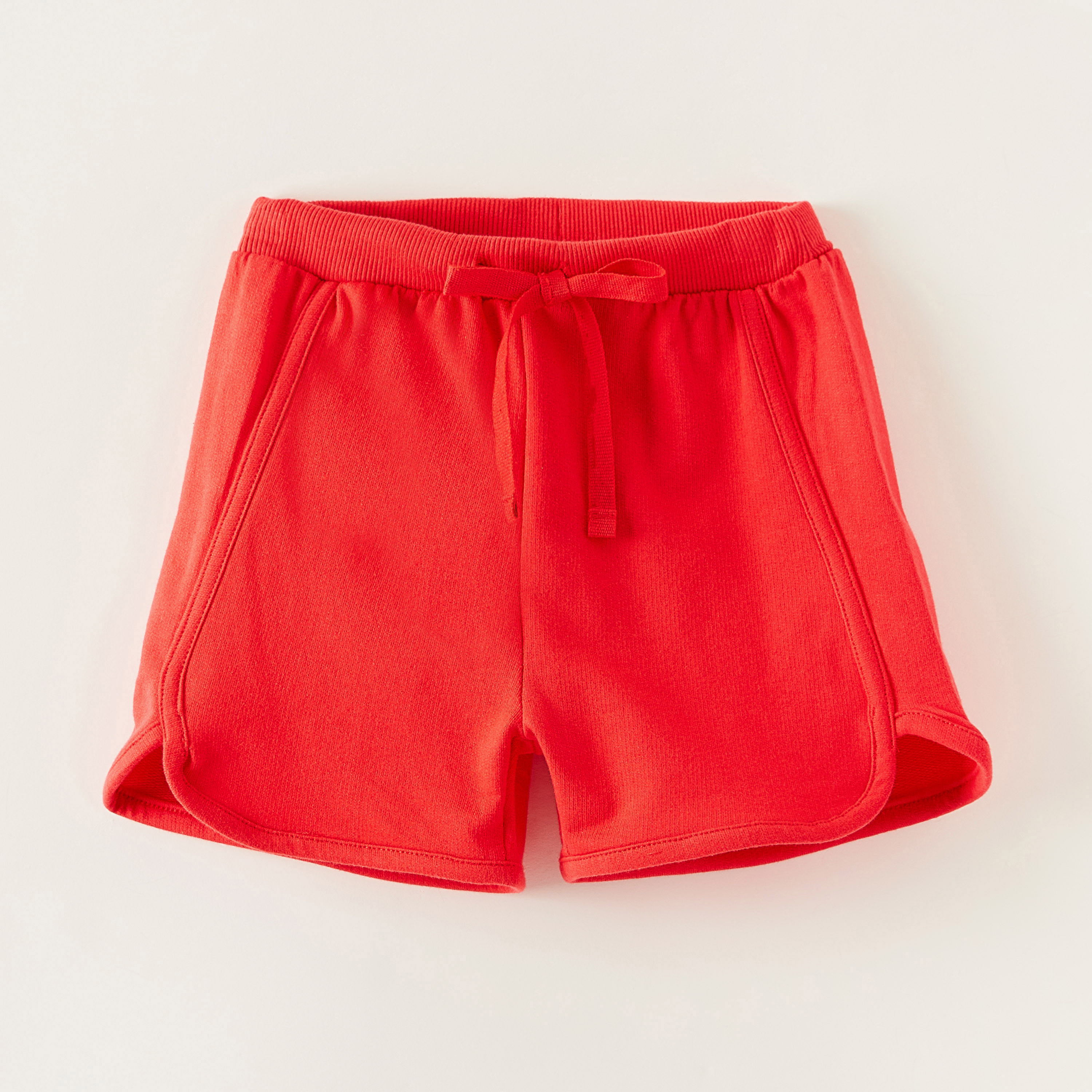 شورت سادة برباط إغلاق من جونيورز-baby-girls-clothing-bottoms-shorts-image-1