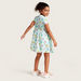 Juniors Sea Shell Print Polo Dress with Short Sleeves-Dresses%2C Gowns and Frocks-thumbnail-3