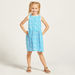 Juniors Striped Sleeveless Dress with Crew Neck-Dresses%2C Gowns and Frocks-thumbnail-1