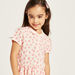 Juniors Printed Polo Dress with Short Sleeves-Dresses%2C Gowns and Frocks-thumbnail-2