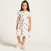 Juniors Animal Print Polo Dress with Short Sleeves-Dresses%2C Gowns and Frocks-thumbnail-1