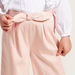Juniors Solid Wide Leg Pants with Inverted Pleats-Pants-thumbnail-1