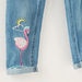 Juniors Embroidered Jeans with Pockets and Tie-Up-Jeans and Jeggings-thumbnail-2
