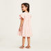 Juniors Solid Dress with Schiffli and Ruffle Detail-Dresses%2C Gowns and Frocks-thumbnail-3