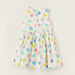 Juniors Spot Print Sleeveless Dress with Round Neck-Dresses%2C Gowns and Frocks-thumbnail-2