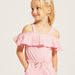 Juniors Striped Strappy Cold Shoulder Playsuit with Pockets-Rompers%2C Dungarees and Jumpsuits-thumbnail-2