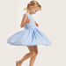 Juniors Textured Sleeveless Dress with Round Neck and Zip Closure-Dresses%2C Gowns and Frocks-thumbnail-1