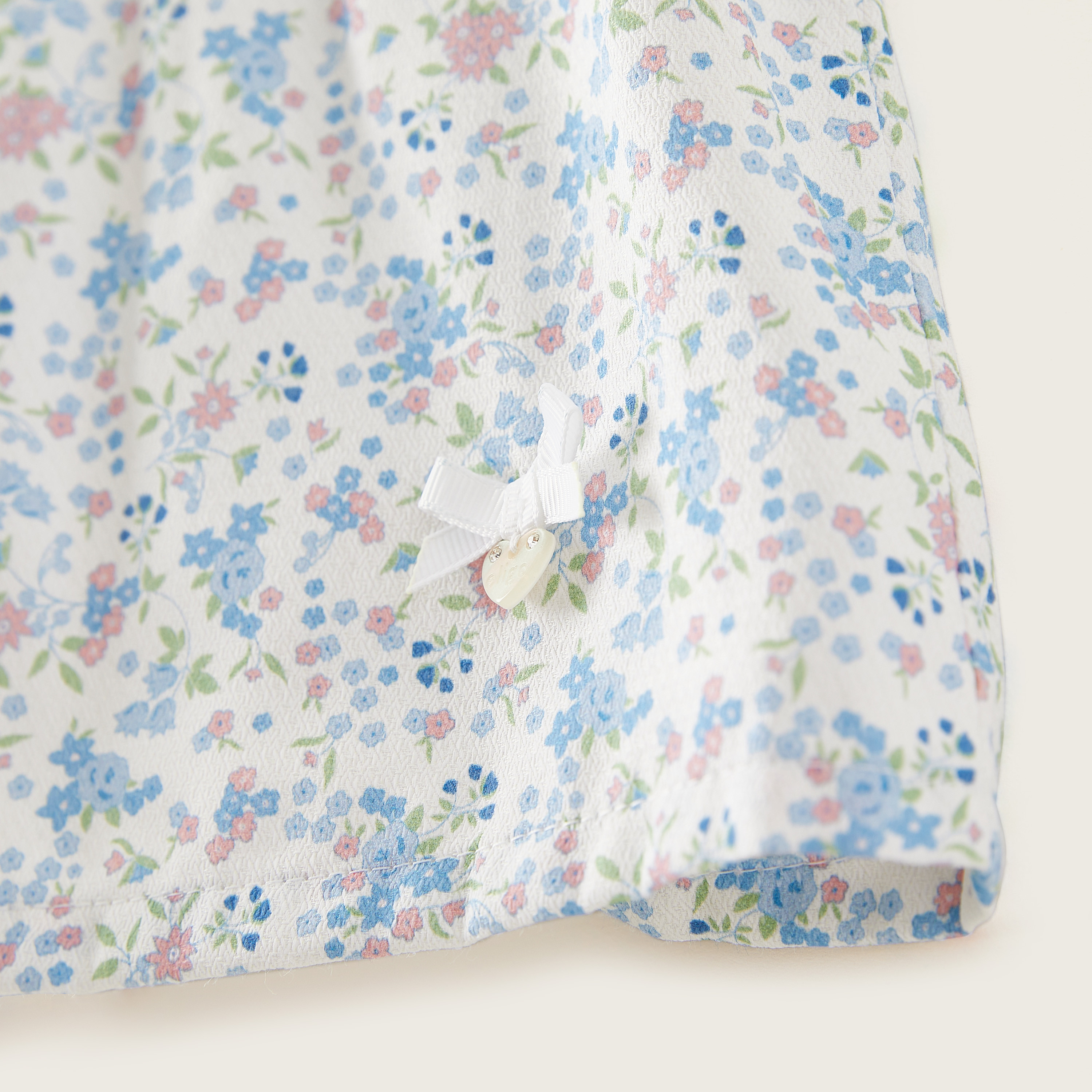 Eligo Floral Print Dress with Short Sleeves and Ruffle Detail-girls-clothing-dressesandjumpsuits-image-3
