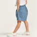 Embroidered Shorts with Elasticated Waistband and Pockets-Shorts-thumbnail-3